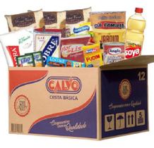 Cesta Básica Alimentar Calvo Cesta 16 Itens Básica Cesta Básica Alimentar Calvo Cesta 16 Itens Básica