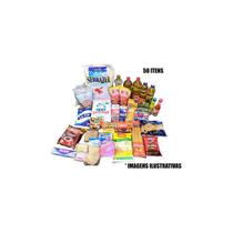 Cesta Básica Alimento Grande Completa Total 50 Itens Atacado