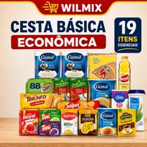 Cesta Básica Completa 19 Itens Premium Embalagem Reforçada Exclusiva