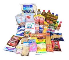 Cesta Básica Completa 50 Itens + Produtos Limpeza E Higiene Cesta Básica Completa 50 Itens + Produtos Limpeza E Higiene