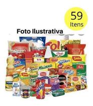 Cesta Básica Completa- 59 Itens ( Produtos Bons) *envio Imed Cesta Básica Completa- 59 Itens ( Produtos Bons) *envio Imed