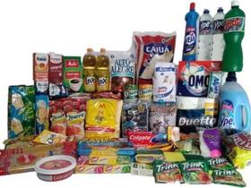 Cesta Básica Completa Com Produto De Limpeza 50 Itens Cesta Básica Completa Com Produto De Limpeza 50 Itens