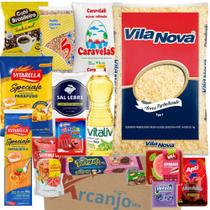 Cesta Básica De Alimentos Arroz Parboilizado 5kg