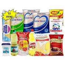 Cesta Básica de Alimentos com 12 Itens de Alta Qualidade