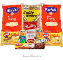 Cesta Básica De Alimentos Completa - 11 Itens - Doação Cesta Básica De Alimentos Completa - 11 Itens - Doação