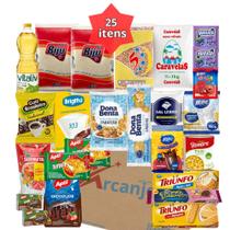 Cesta Básica De Alimentos Completa 25 itens de Qualidade Cesta Básica De Alimentos Completa 25 itens de Qualidade