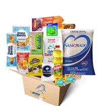 Cesta Básica de Alimentos Completa Arroz 5Kg 15 Itens Cesta Básica de Alimentos Completa Arroz 5Kg 15 Itens