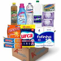 Cesta Básica Limpeza e Higiene Completa Empresas Doações