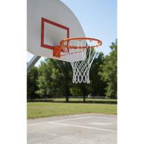 Cesta Basquete Aro 45cm Inox + Rede e Parafusos