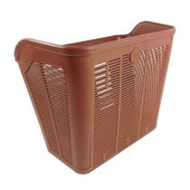 Cesta Bicicleta Marrom JKS, Resistente, Adaptável