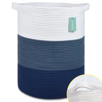 Cesta BOSROTY, cobertor grande, 72L, cesto de lavanderia, berçário