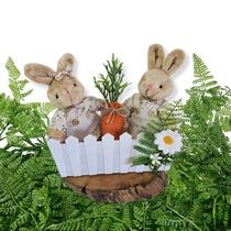 Cesta Branca Casal Nude A09 Páscoa - Criarte Opções