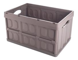 Cesta Caixa Dobravel organizadora 42 Litros Plasutil Plastico