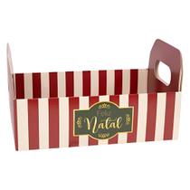 Cesta Caixote De Natal - Tamanho M