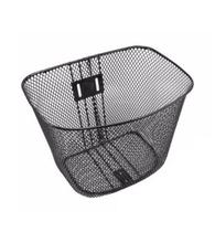 Cesta Cestinha Aramada Bicicleta 24/26 Grande Preto