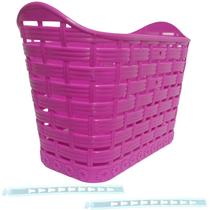 Cesta Cestinha Plástica Para Bicicletas Infantil Aro 14 e 16 Cesta Cestinha Plástica Para Bicicletas Infantil Aro 14 e 16