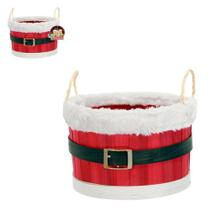 Cesta Cinto Veludo Alca 13x18cm Zein