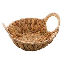 Cesta com Alças de Metal 08x27x27 Fibra Natural - Lyor