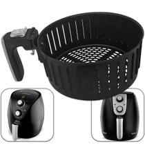 Cesta Completa Redonda Antiaderente com Cabo para Airfryer AF-33 AF-34 Cesta Completa Redonda Antiaderente com Cabo para Airfryer AF-33 AF-34