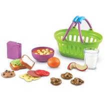 Cesta de Almoço Pretend Play New Sprouts - Recursos de Aprendizagem Alimentar