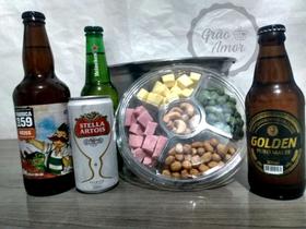 Cesta de Amor com Frios e Bebidas Cesta de Amor com Frios e Bebidas