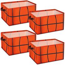 Cesta de Armazenamento Bin Bokon Sports Ball - 4 Peças para Quarto Infantil
