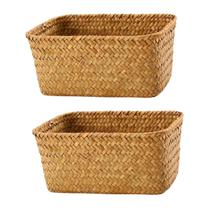 Cesta de armazenamento Cabilock Bathroom Toys Stand, 2 peças, laranja Cesta de armazenamento Cabilock Bathroom Toys Stand, 2 peças, laranja
