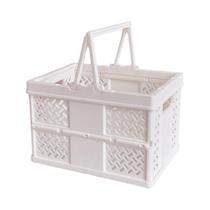 Cesta De Armazenamento Dobrável Estilo INS Suporte Multifuncional Para Papelaria Acessórios De Mesa