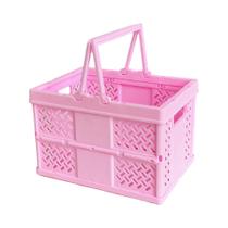 Cesta De Armazenamento Dobrável Estilo INS Suporte Multifuncional Para Papelaria Acessórios De Mesa