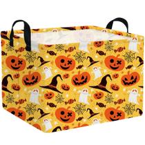 Cesta de armazenamento FXOCSHE retangular de Halloween impermeável Cesta de armazenamento FXOCSHE retangular de Halloween impermeável