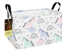 Cesta de armazenamento HUNRUNG Canvas Organizer 38x26x23 cm