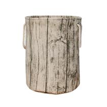 Cesta de armazenamento Jacone Tree Stump Design Algodão para crianças Cesta de armazenamento Jacone Tree Stump Design Algodão para crianças