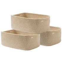 Cesta de armazenamento KALLAX Small Woven 34,29 x 24,13 x 12,7 cm, pacote com 3