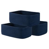 Cesta de armazenamento KALLAX Woven 30 x 20 x 11 cm, 3 pacotes, azul marinho Cesta de armazenamento KALLAX Woven 30 x 20 x 11 cm, 3 pacotes, azul marinho