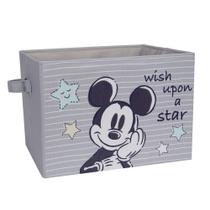 Cesta de Armazenamento Mickey Mouse - Cinza - Lambs & Ivy