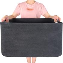 Cesta de armazenamento MINTWOOD Design 56x43x30 cm Large Charcoal