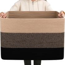 Cesta de armazenamento OIAHOMY 64x41x41 cm Corda de algodão 108L