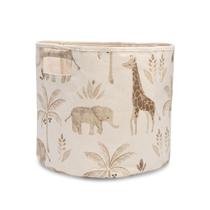 Cesta de Armazenamento para Bebê Crane - Safari Animal (13x12 polegadas)
