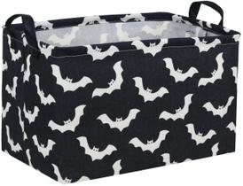 Cesta de armazenamento para crianças Essme Bat Print 38x26x25 cm