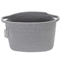 Cesta de armazenamento Sea Team, corda de algodão oval, tecida 30x20x23cm Cesta de armazenamento Sea Team, corda de algodão oval, tecida 30x20x23cm