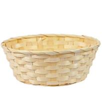 Cesta De Bambu Oval 23X18X9Cm - Riomaster Cesta De Bambu Oval 23X18X9Cm - Riomaster