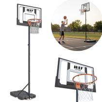 Cesta de Basquete Altura Regulável Até 2,10m Aro 38 ImportWay