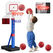 Cesta de Basquete Infantil HYES com Borda LED de 55cm