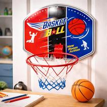 Cesta De Basquete Infantil Para Porta Ou Parede Com Bola