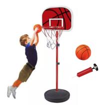 Cesta de basquete infantil tabela para basquete + bola 105-139 cm - GY