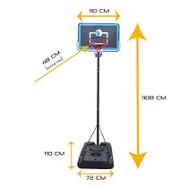 Cesta de Basquete Móvel de Aço Ahead Sports - Winmax