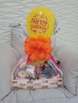 Cesta de cafe da manhã super luxo