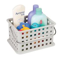 Cesta de chuveiro iDesign para banheiro ou dormitório universitário