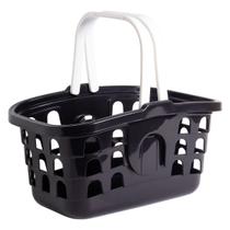 Cesta De Compras Com Alça De Supermercado Preto Lp House