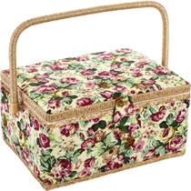 Cesta de Costura ZOOFOX Floral Vintage 30 x 23 x 16 cm